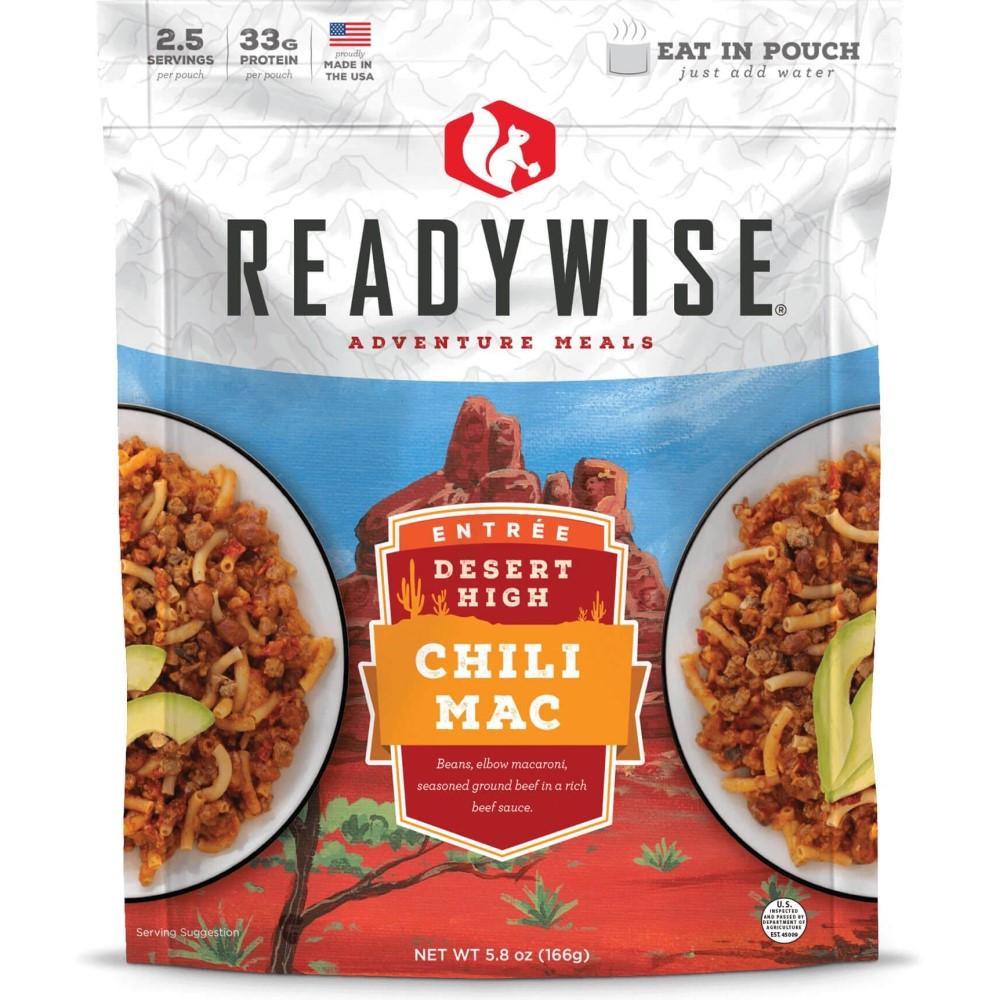 Readywise Desert High Chili Mac with Beef 2.5 Servings 5.8oz