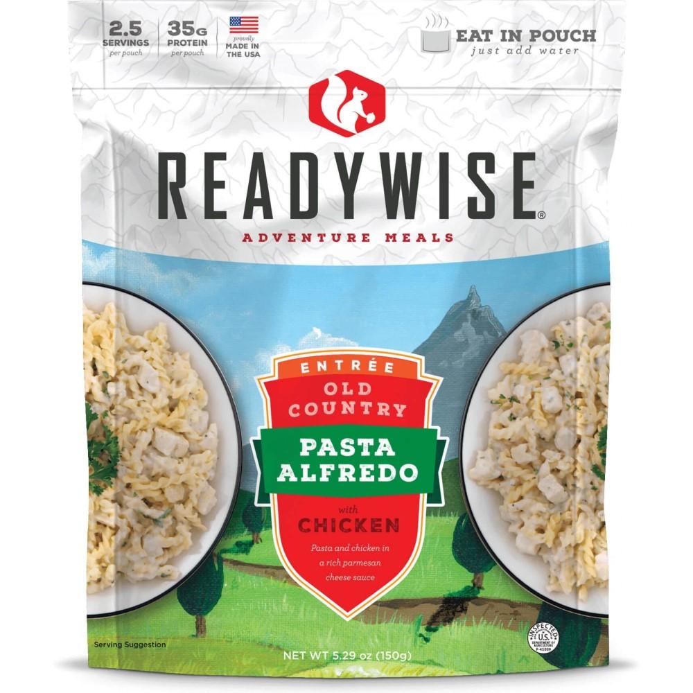Readywise Old Country Chicken Pasta Alfredo 5.29 oz Lightweight Food Pouch