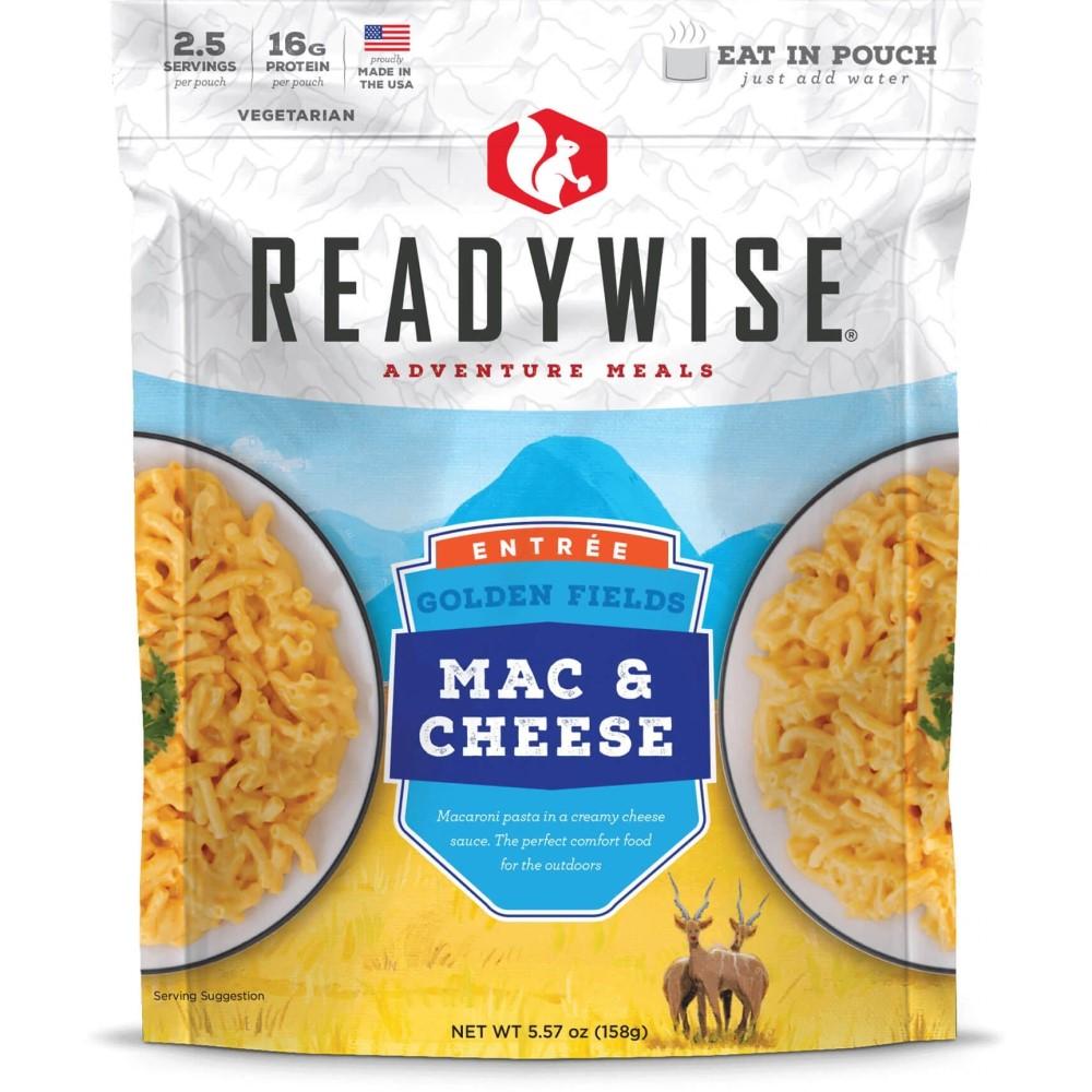 Readywise Golden Fields Mac & Cheese 5.57-oz Lightweight Resealable Pouch