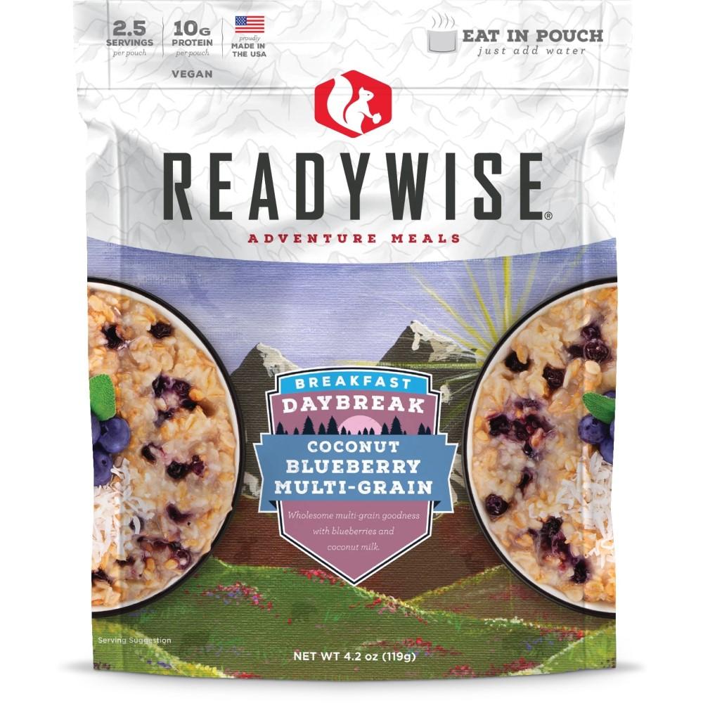 Readywise 4.2 oz Daybreak Coconut Blueberry Multi-Grain Meal