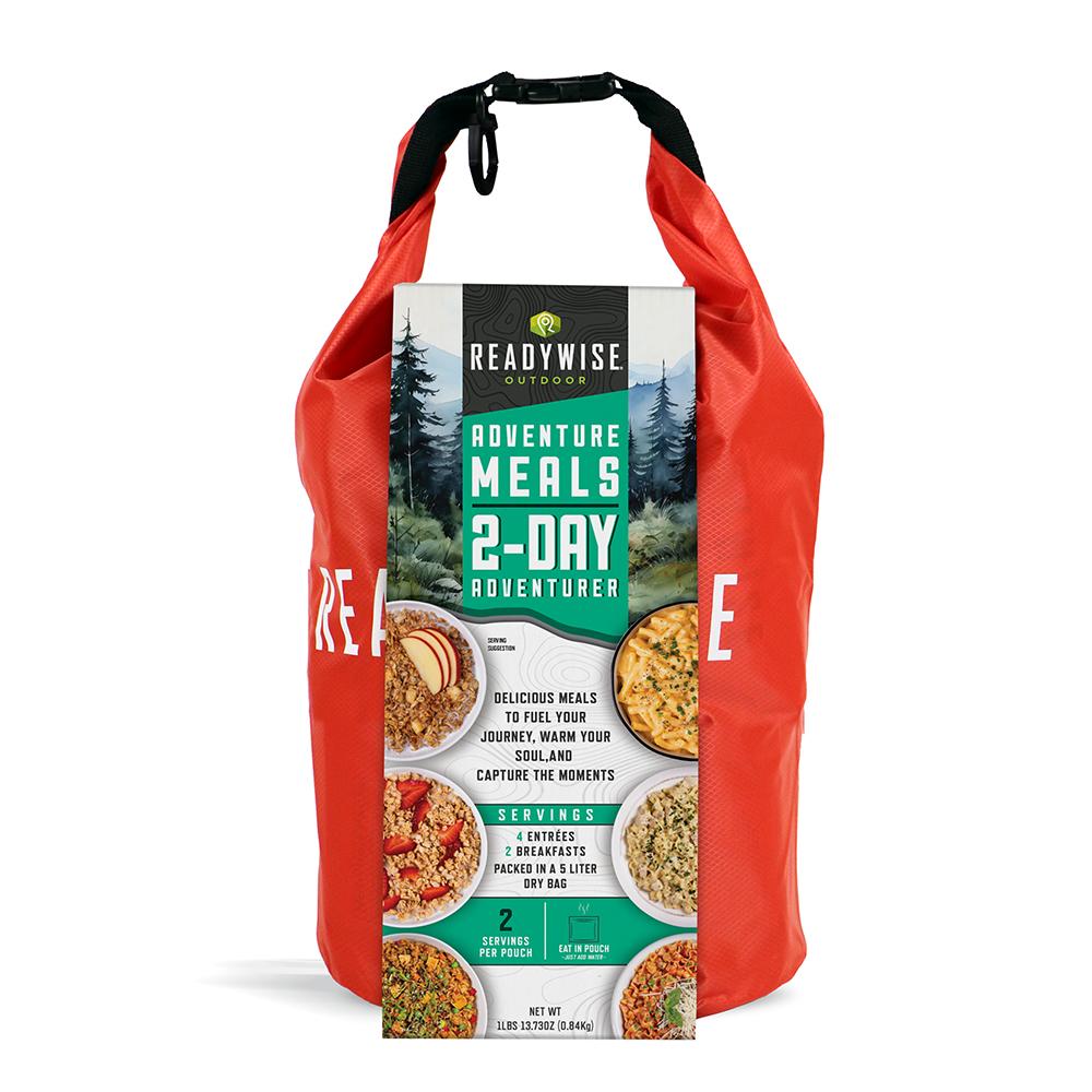 ReadyWise 2 Day Outdoor Adventure Kit, 5L Dry Bag Included
