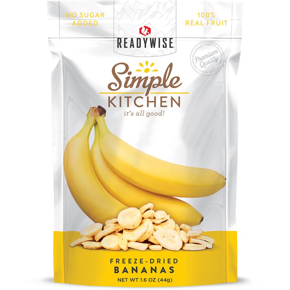 Readywise Simple Kitchen Bananas Healthy On-The-Go Snack