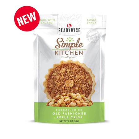Readywise Old Fashioned Apple Crisp Simple Kitchen Snack Pack
