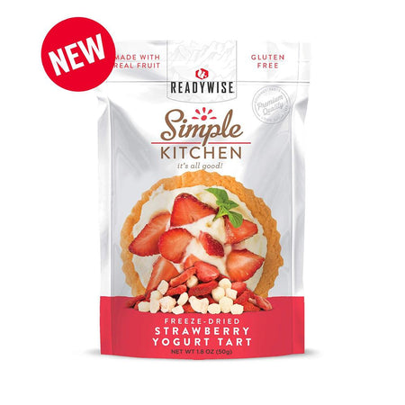 Readywise Simple Kitchen Strawberry Yogurt Tart On-the-Go Snack
