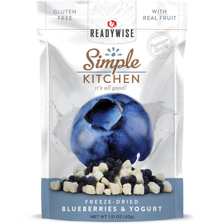 Readywise Simple Kitchen Dried Blueberries & Yogurt On-the-Go Snack