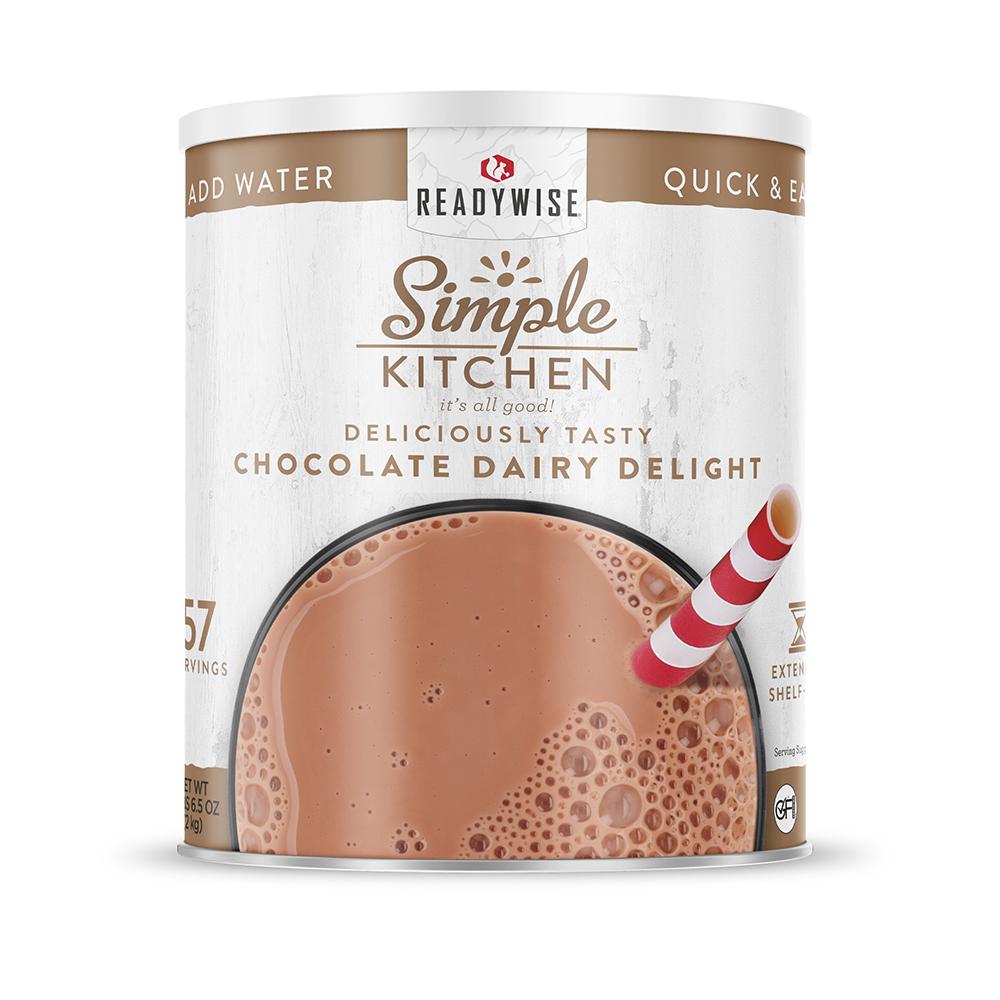 Readywise Chocolate Dairy Delight 57 Servings Emergency Preparedness Can