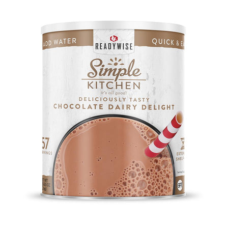 Readywise Chocolate Dairy Delight 57 Servings Emergency Preparedness Can