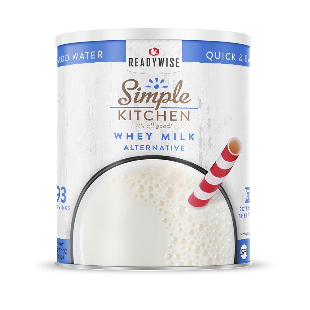 Readywise Simple Kitchen Whey Milk Alternative 93 Servings Can