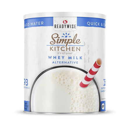 Readywise Simple Kitchen Whey Milk Alternative 93 Servings Can