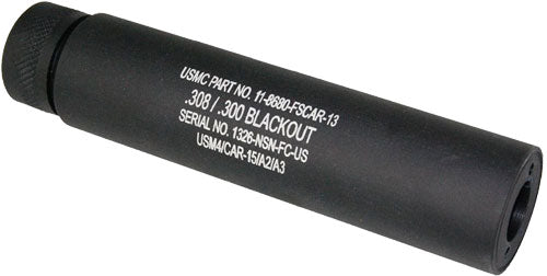 Guntec AR10 Faux Suppressor Slip Over Black