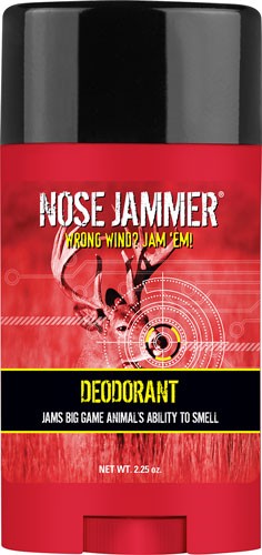 Nose Jammer Hunting Deodorant Stick 2.25 oz Clear Formula