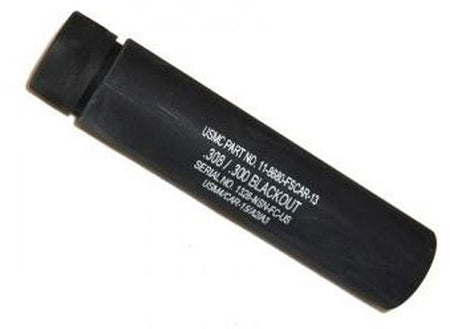 Guntec AR308 Fake Suppressor 5/8x24 Threads 5.5 Inch Black