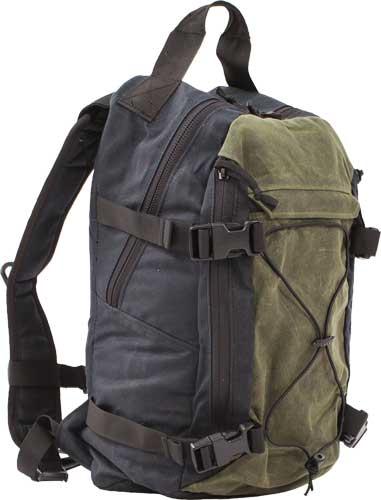 Grey Ghost Gear Throwback Carry Bag - Black and Olive Drab