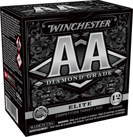 Winchester AADG12507 AA Diamond Grade 12 Gauge 2.75" 1-1/8oz 7.5 Shot 1250 fps 020892026025
