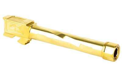 Zaffiri Precision 9MM Threaded Replacement Barrel for Glock 17 Gen 1-4, 4.49", TiN Gold Finish