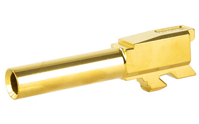 Zaffiri Precision 9MM Replacement Barrel for Glock 43 and 43X, 3.4", TiN Gold Finish