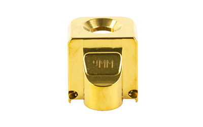 Zaffiri Precision Glock 9mm Gen 1-5 Blowhole Muzzle Compensator, Gold TiN Finish, 1/2x28 ZP.COMP.G