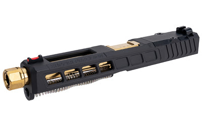 Zaffiri Precision Glock 17 Gen 5 ZPS.3 Complete Slide Kit, RMR/Holosun Cut, Threaded Barrel, Armor Black
