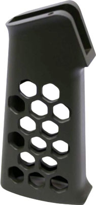 Guntec Airlite Skeletonized Honeycomb AR Pistol Grip in Black