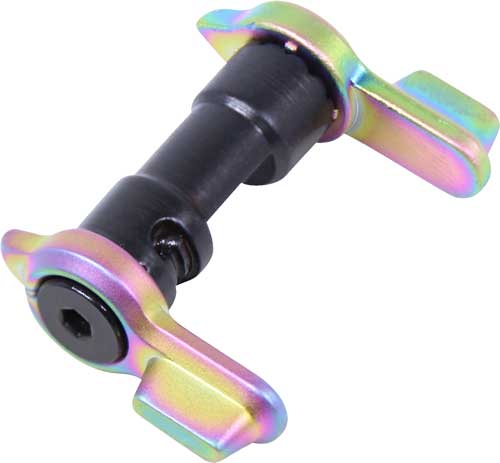 Guntec AR15 Rainbow PVD Ambi Short Throw Multi Degree Safety