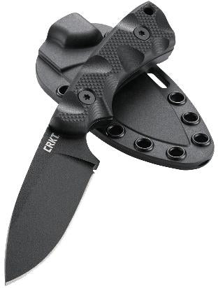 CRKT SiWi Compact Fixed Blade Knife with G10 Handle and Sheath