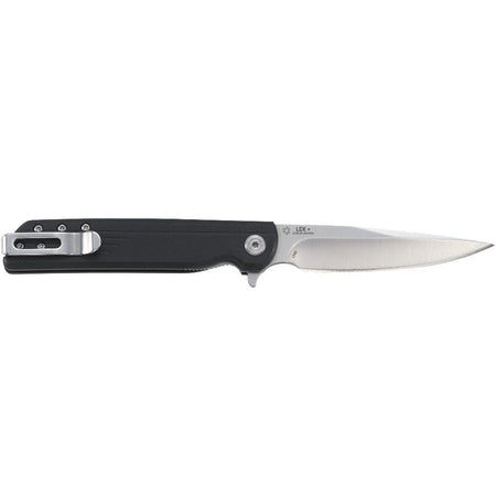 CRKT LCK+ Black Assisted Opening Folding Knife 3-1/3 Inch