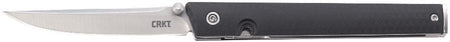 CRKT CEO Everyday Carry Folder Knife 3.11" Plain Edge Satin Blade Liner Lock