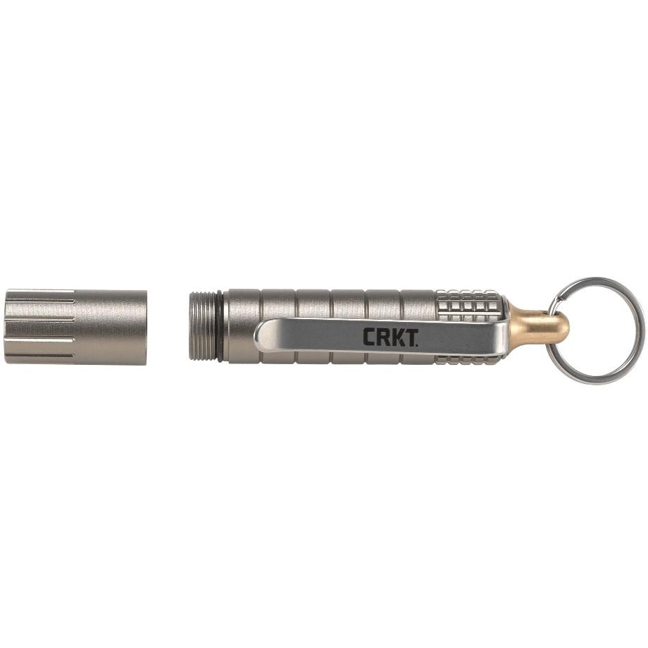 CRKT Joe Wu Pocket Driver Stash Tool Silver Multi-Bit