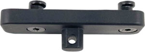 Guntec Aluminum Keymod Bipod Adapter Mount Black