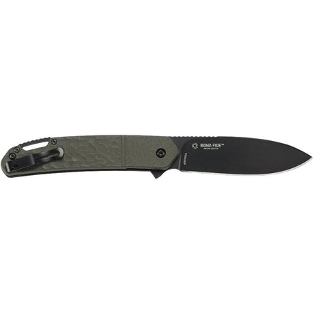CRKT Bona Fide OD Green Everyday Carry Folder with 3.5" Blade