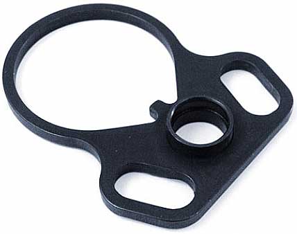 Guntec AR15 Single Point QD Sling Adapter Ambidextrous Black