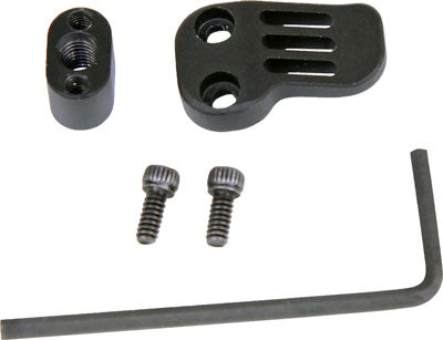 Guntec AR Aluminum Extended Mag Catch Paddle Release BLK