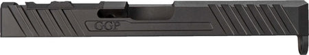 Grey Ghost Precision Glock 17 Gen 5 Stripped Slide V4 Pro Cut Black