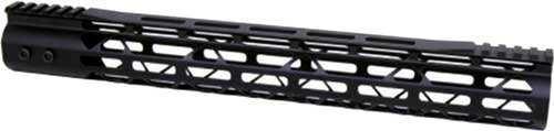Guntec Ultra Light AR Handguard 15" M-LOK Black