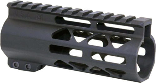 Guntec 5" Air-Lok M-LOK Handguard in Black
