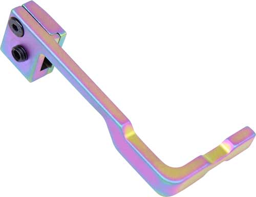 Guntec AR15 Bolt Catch Extended Release Rainbow PVD