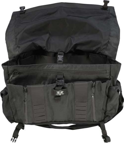 Grey Ghost Gear Wanderer 2.0 Carry Bag - Waxed Canvas Black
