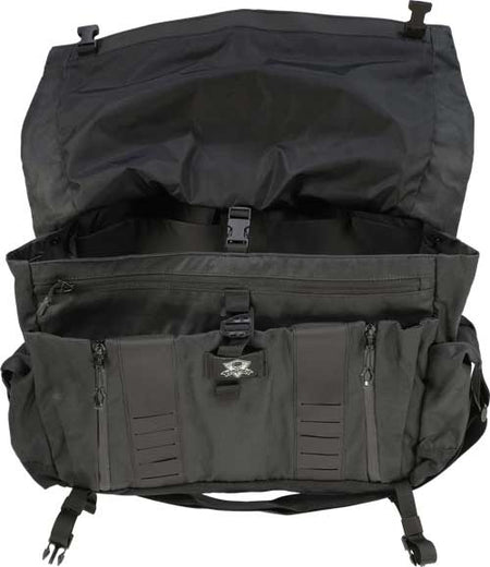 Grey Ghost Gear Wanderer 2.0 Carry Bag - Waxed Canvas Black