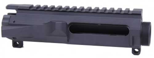 Guntec AR15 Stripped Billet Upper Receiver M4 Feed Ramp Black