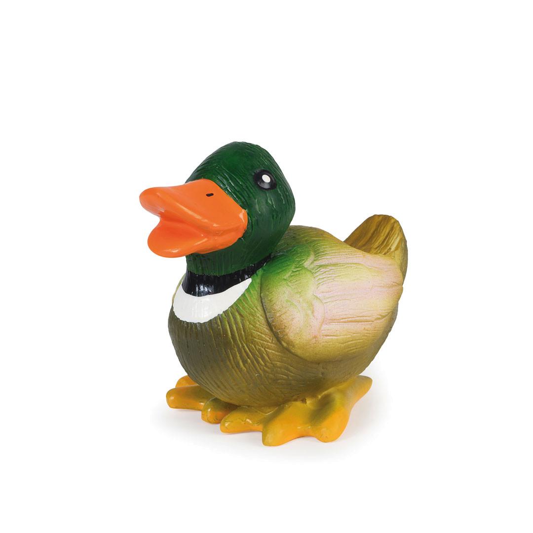 PetSafe Sportsmen Duck Latex Squeaky Dog Toy Squeeze Meeze