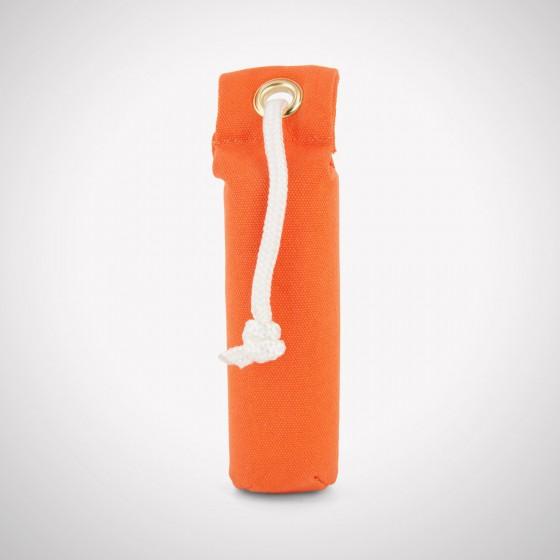 SportDOG Brand Orange Canvas Puppy-Size Dummy with Rope Dog Training Aid