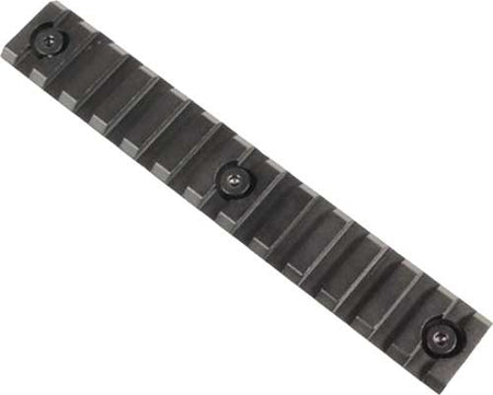 Guntec T6 Aluminum 5" KeyMod Removable Accessory Rail Black