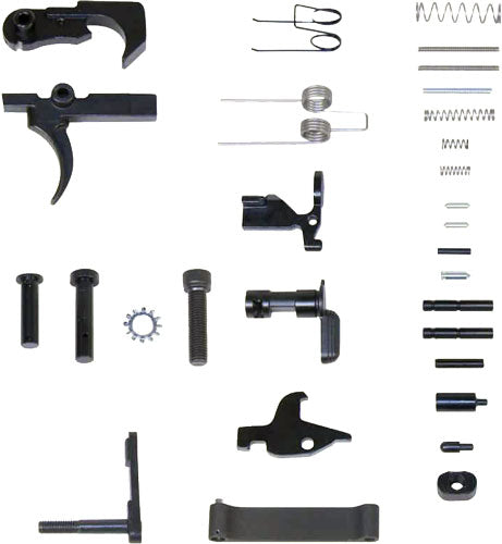 Guntec Complete AR-15 Lower Parts Kit Grip Not Included