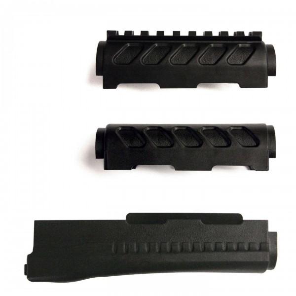 ProMag Archangel OPFOR AK Series Polymer Forend with Top Rail Black