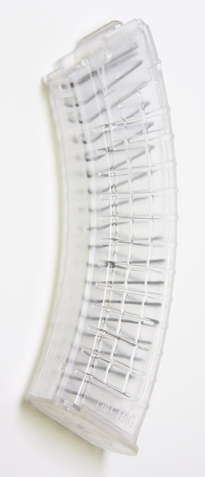 ProMag AK-47 7.62x39mm 30-Round Clear Polymer Rifle Magazine