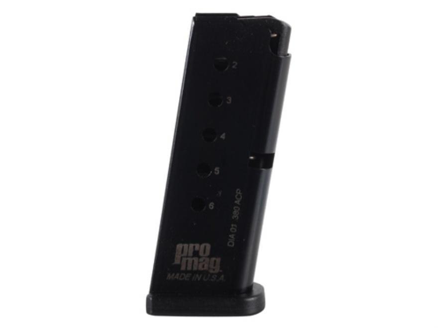 ProMag .380 ACP Blued Steel Magazine for Diamondback 6 Rounds