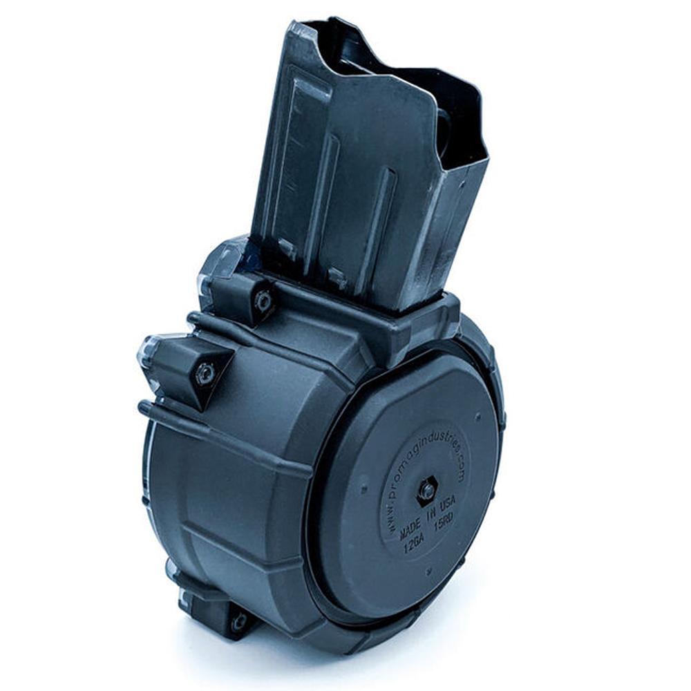 ProMag 15rd Drum Magazine for MKA 1919 12 Gauge Shotgun 2-3/4"
