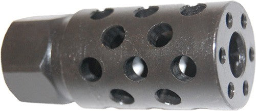 Guntec .308/300 Blackout Multi-Port Muzzle Compensator AR-308 Black