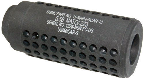 Guntec AR15 Mini SOCOM Style Fake Suppressor 1/2x28 TPI Black