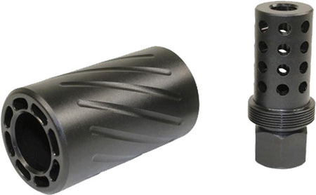Guntec AR15 5.56 Muzzle Brake and Quick Detach Blast Shield